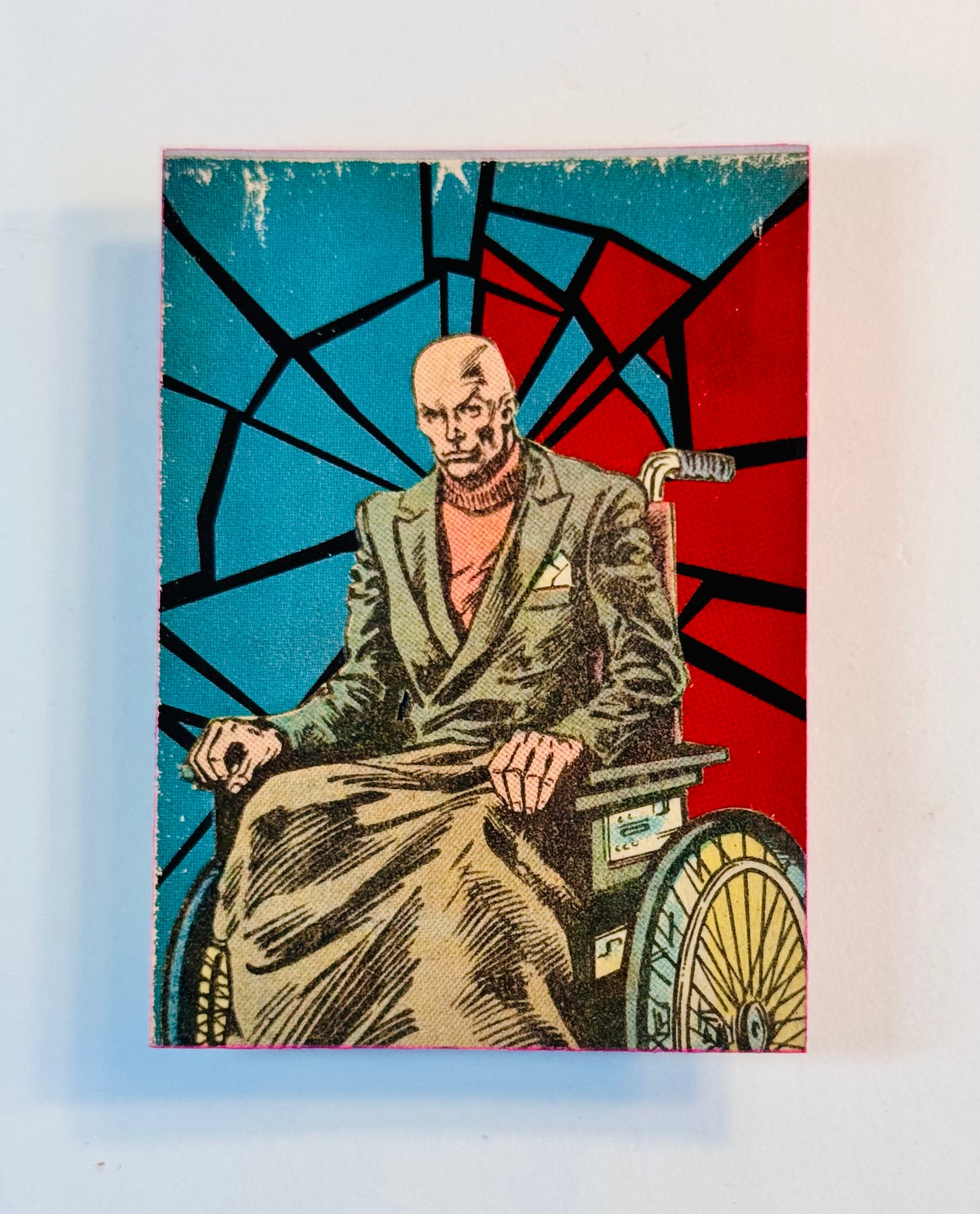 Art trading card (“The Professor” Professor X/X-Men 1/1) MCU Marvel Comics