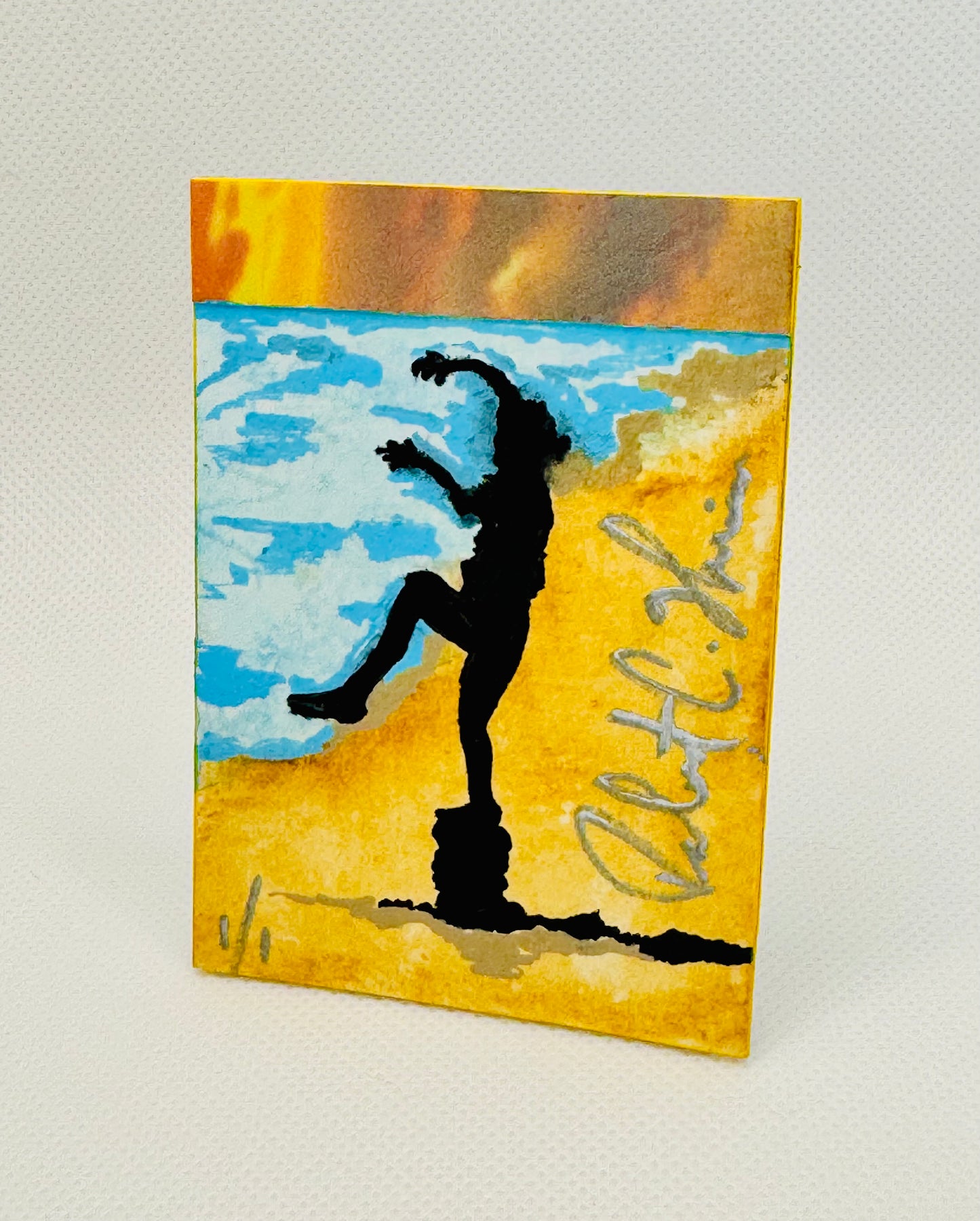 Art trading card (“The Karate Kid” The Karate Kid 1/1)