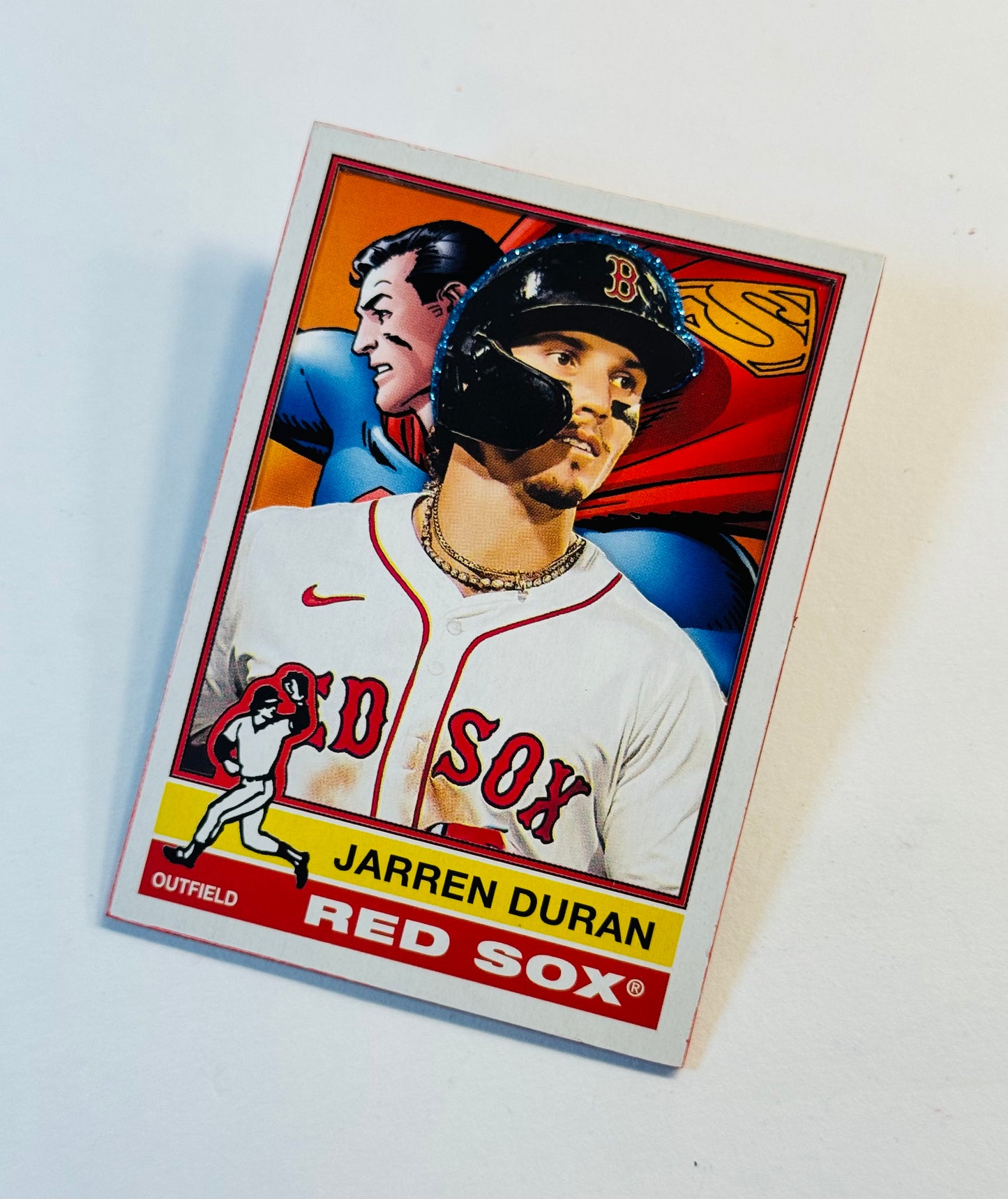 Art trading card (“Duran” Jarren Duran 1/1 Boston Red Sox MLB)