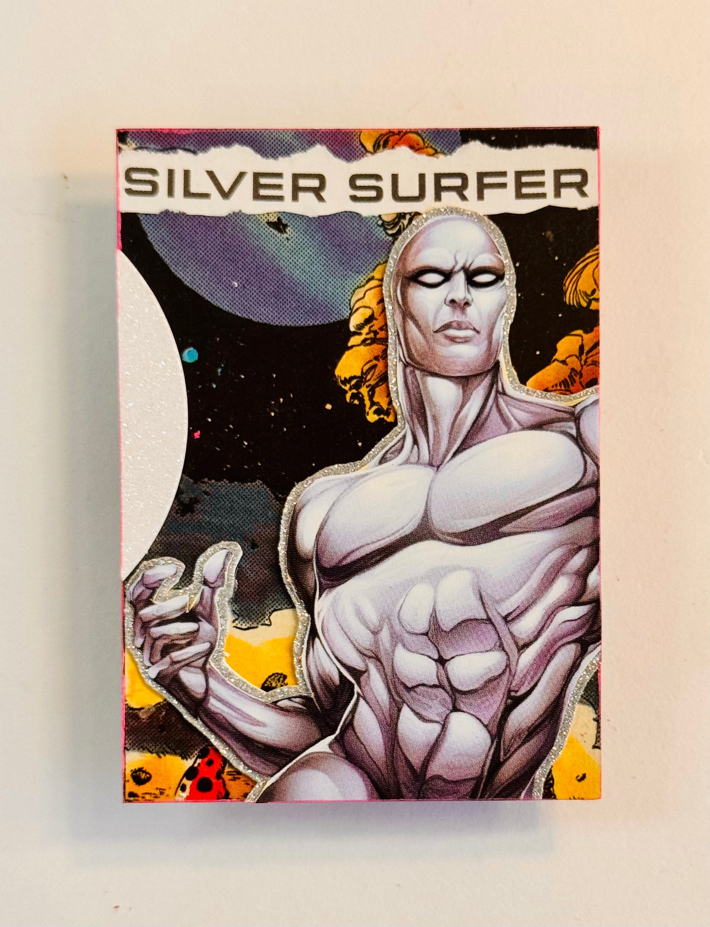 Art trading card (“Silver Surfer” Silver Surfer 1/1) MCU Marvel Comics
