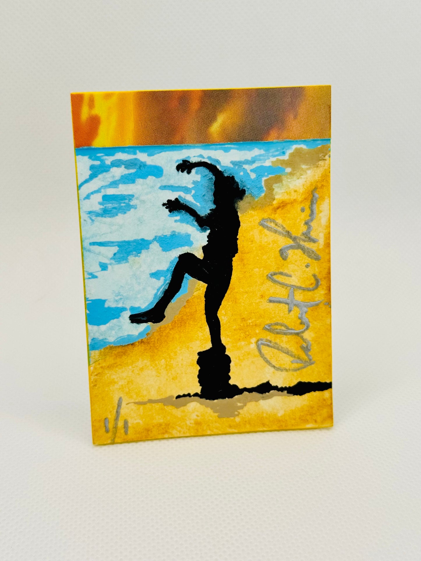 Art trading card (“The Karate Kid” The Karate Kid 1/1)