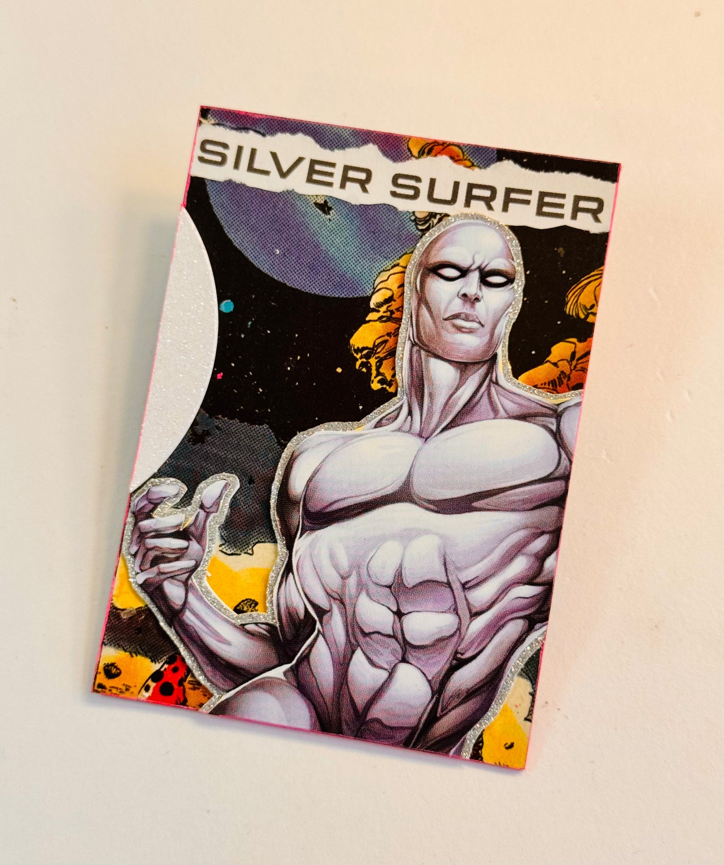 Art trading card (“Silver Surfer” Silver Surfer 1/1) MCU Marvel Comics