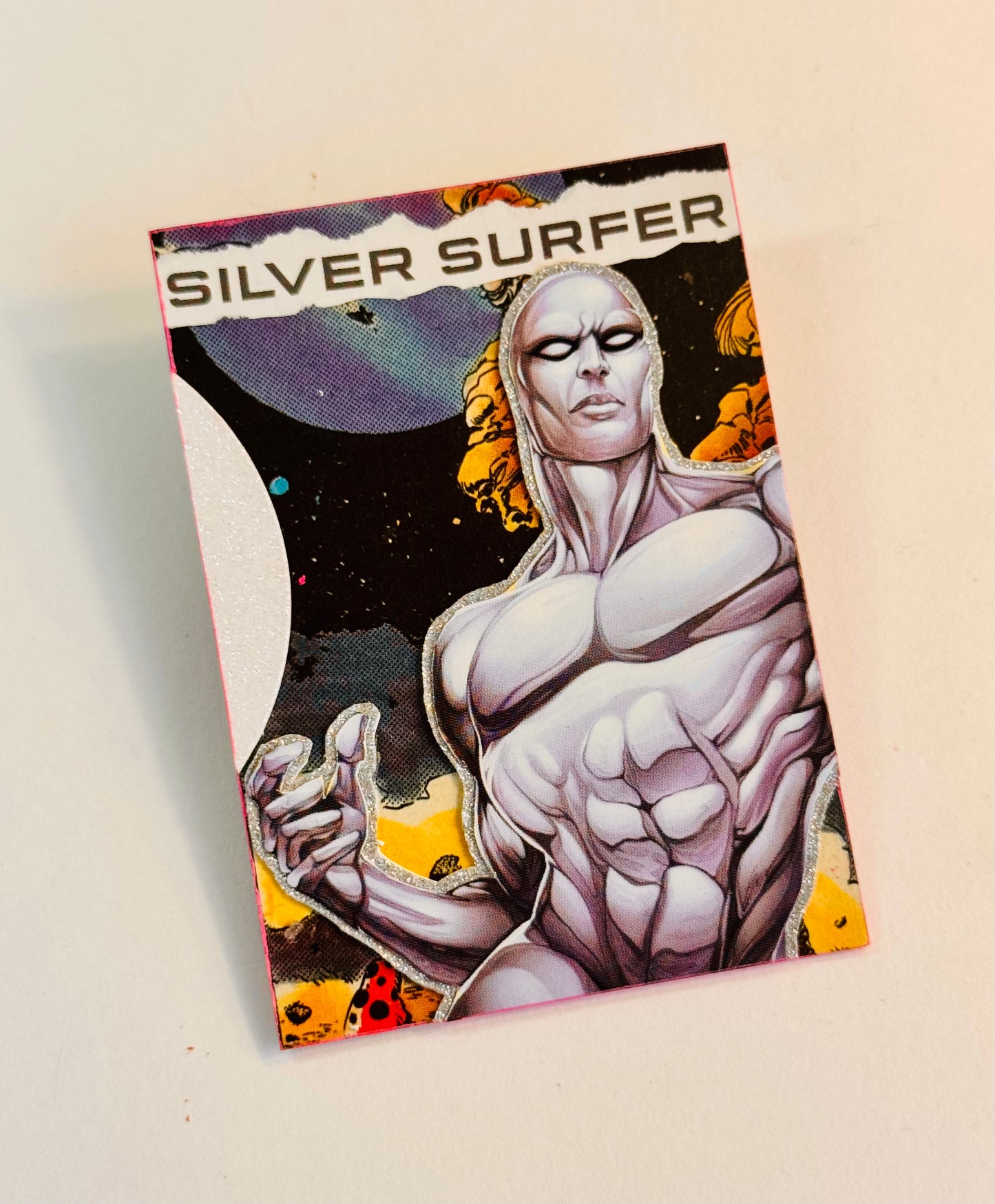 Art trading card (“Silver Surfer” Silver Surfer 1/1) MCU Marvel Comics