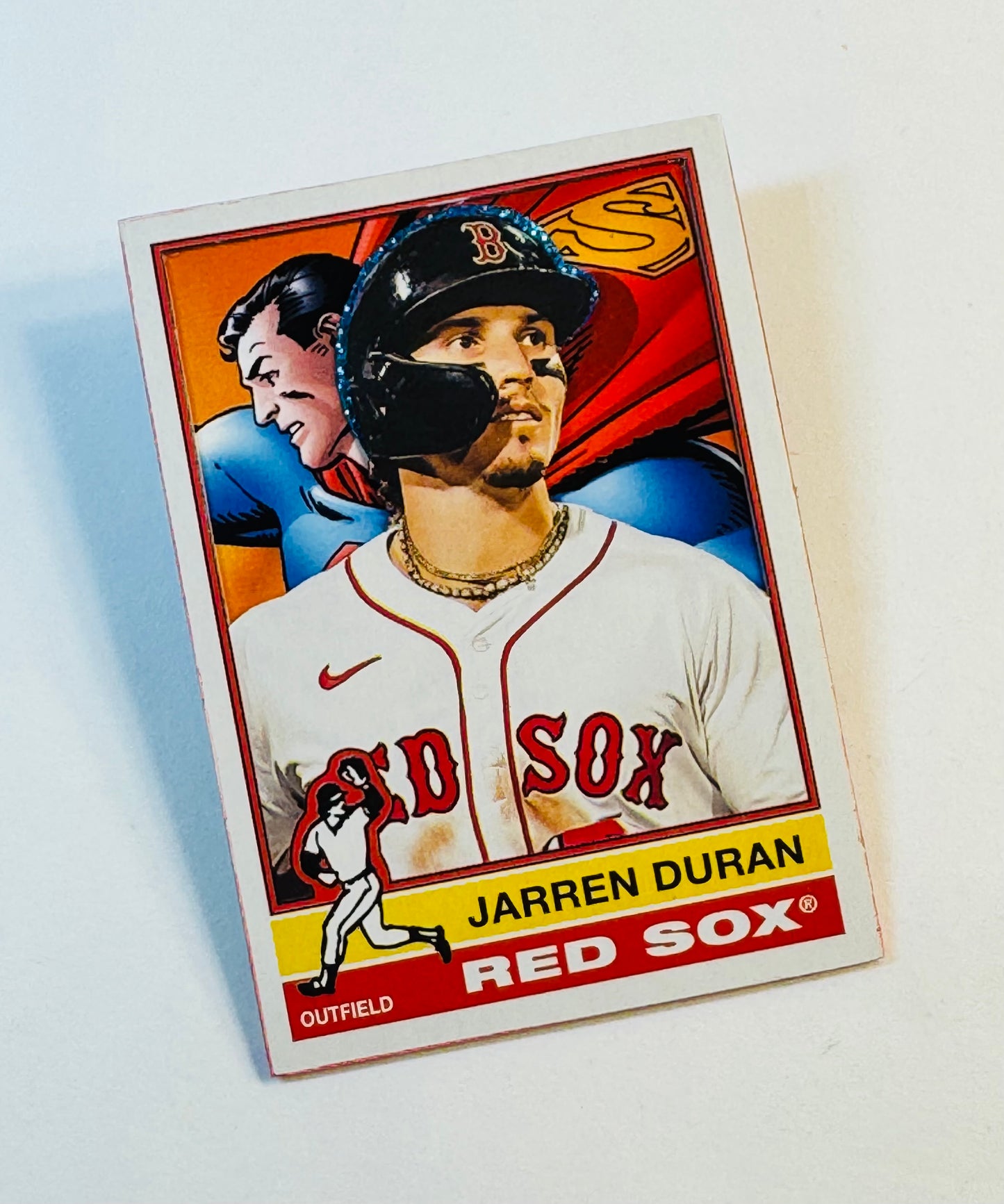 Art trading card (“Duran” Jarren Duran 1/1 Boston Red Sox MLB)