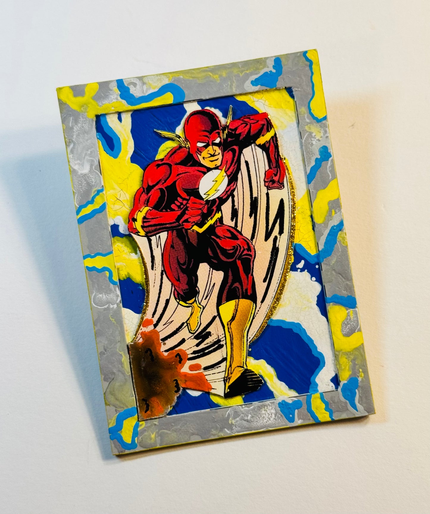 Art trading card (“Flash” Flash DC Comics 1/1)