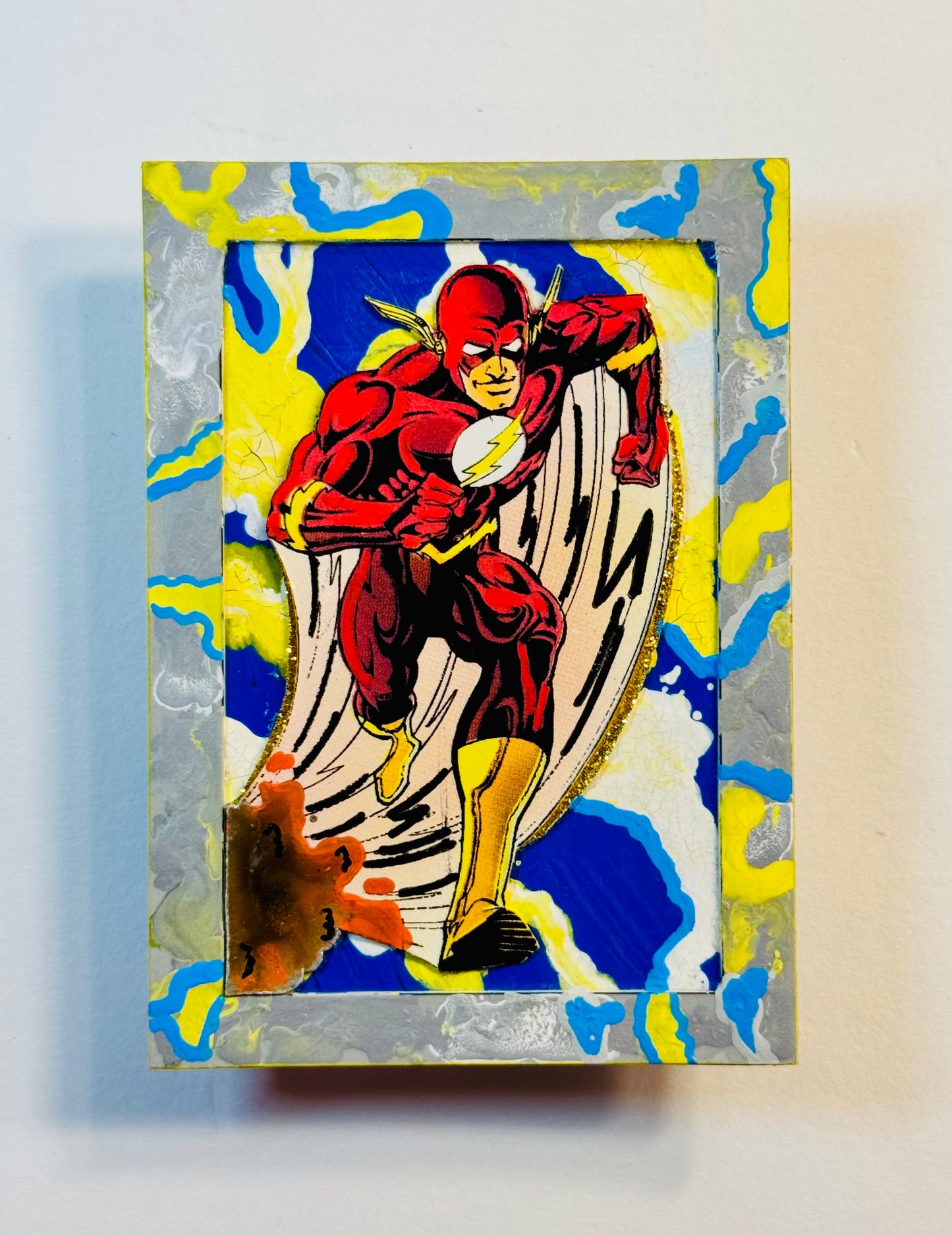 Art trading card (“Flash” Flash DC Comics 1/1)