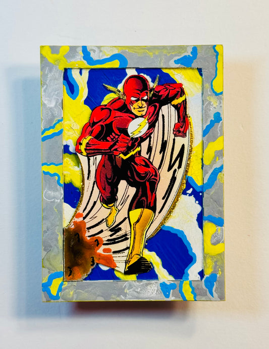 Art trading card (“Flash” Flash DC Comics 1/1)