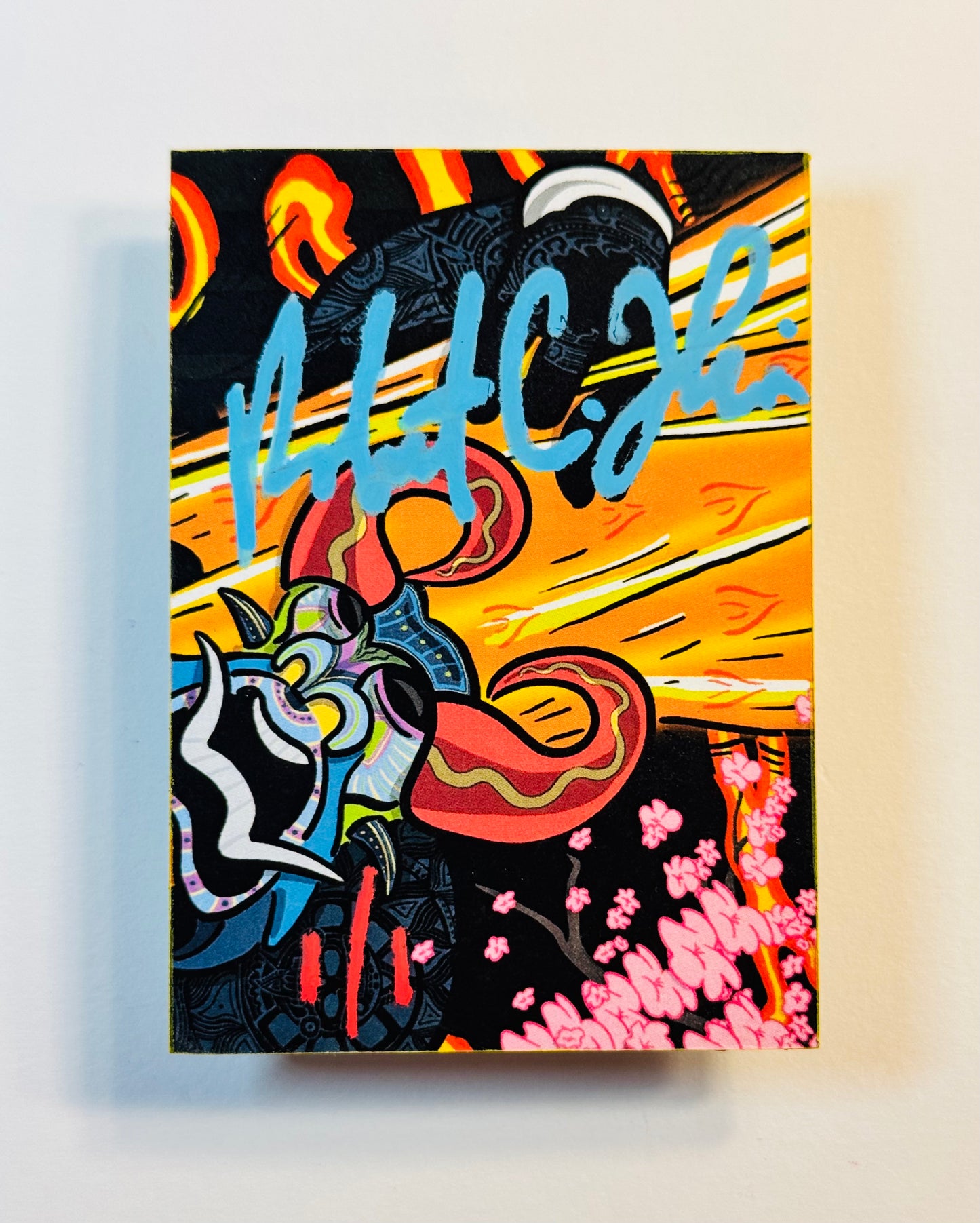 Art trading card (“Flash” Flash DC Comics 1/1)
