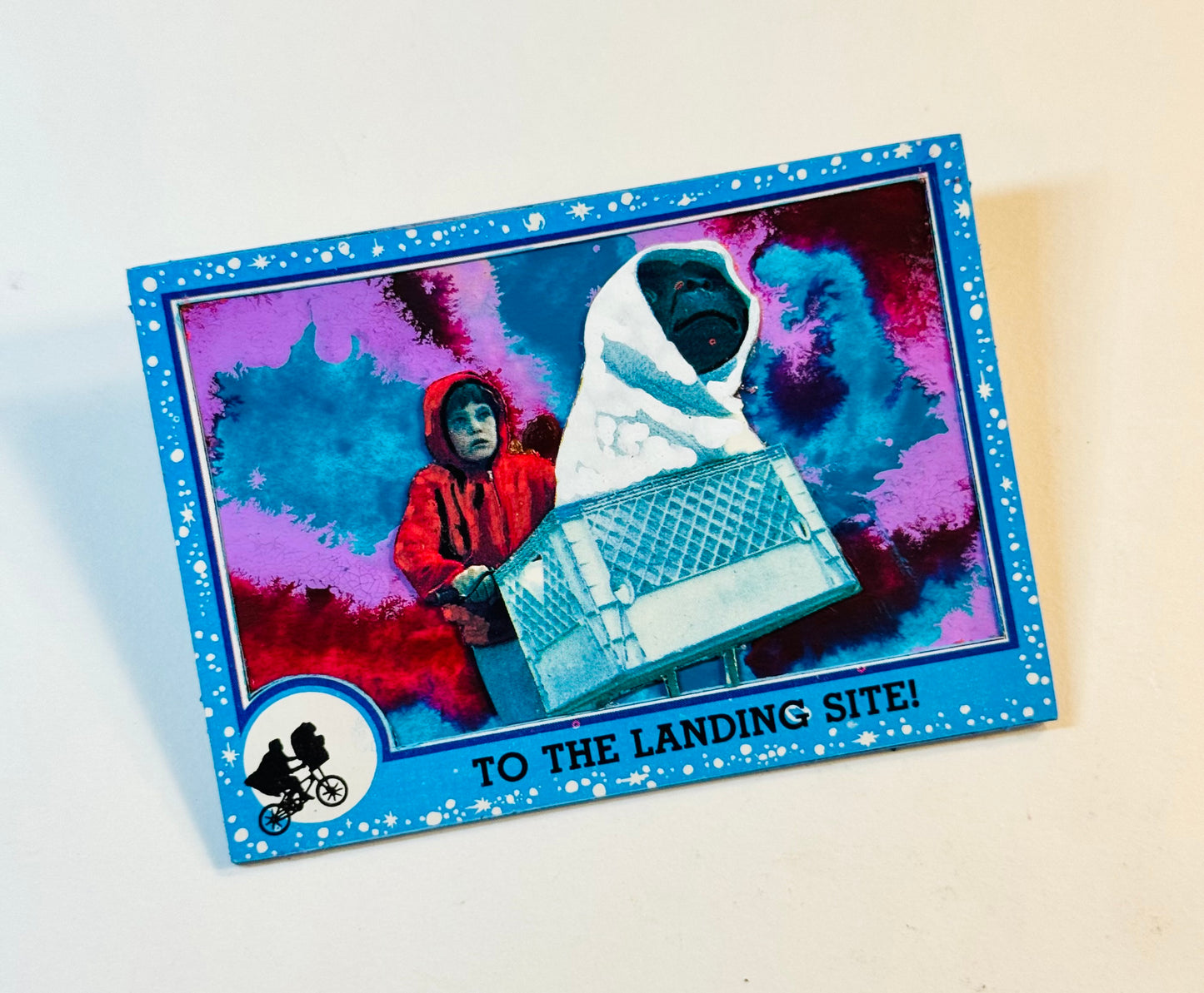 Art trading card (“Going Home” E.T. The Extra Terrestrial 1/1)