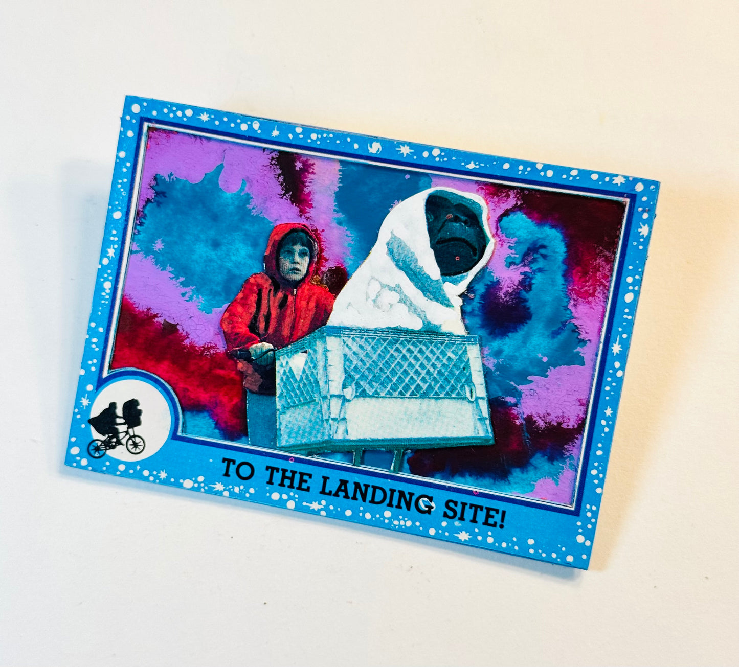 Art trading card (“Going Home” E.T. The Extra Terrestrial 1/1)