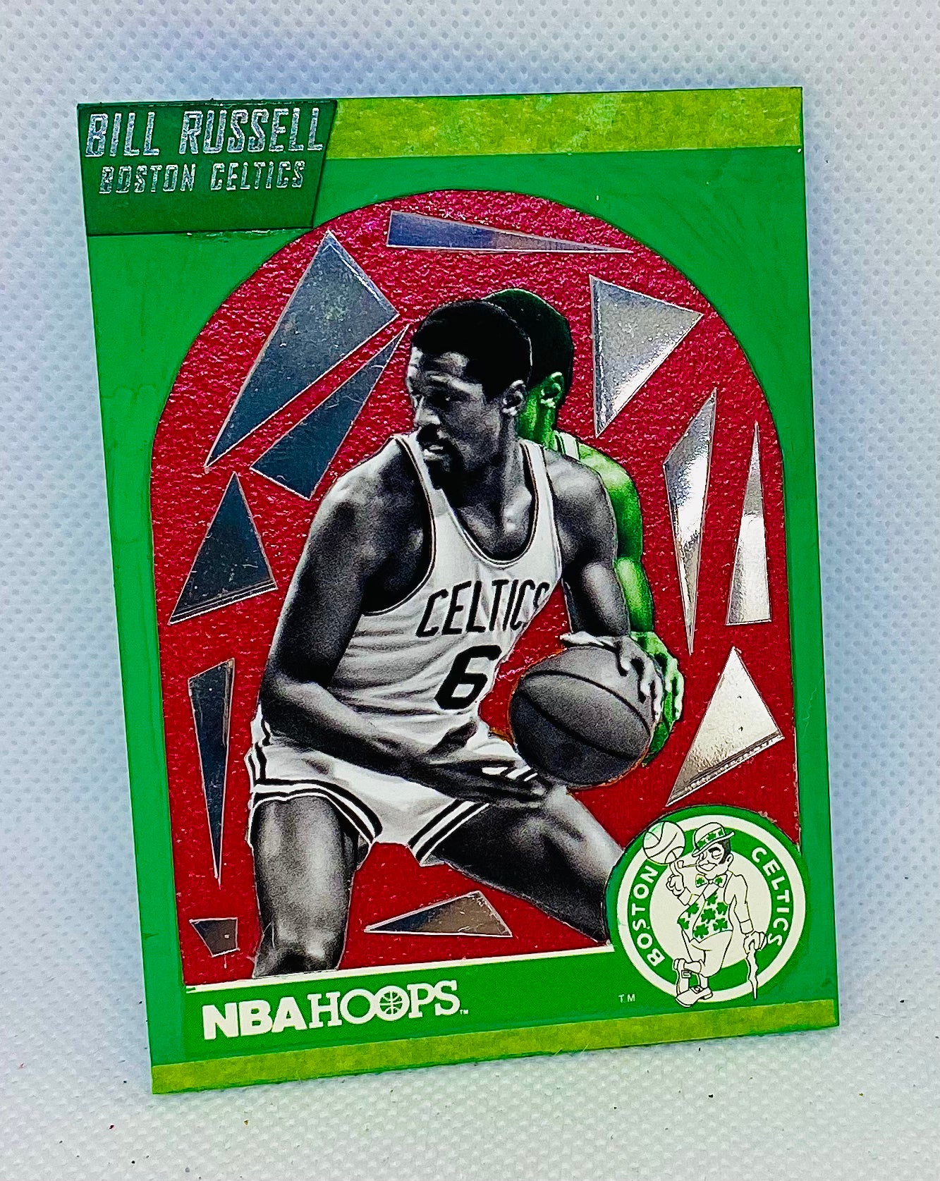 Art trading card (“Dominance” Bill Russell 1/1 Boston Celtics NBA)