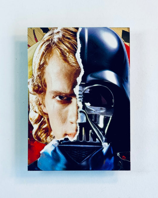 Art trading card (“Dualities” Anakin Skywalker/Darth Vader 1/1) Star Wars
