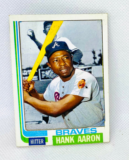 Art trading card (Hank Aaron “Hammer” Atlanta Braves 1/1)