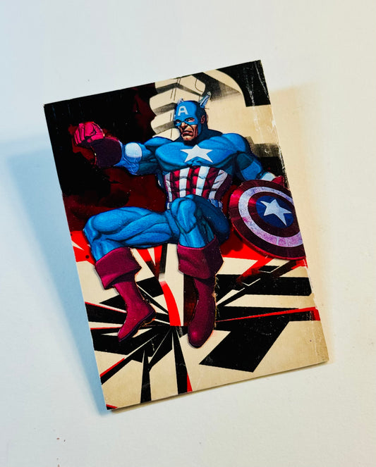 Art trading card (“Anti-Fascist” Captain America 1/1 MCU Marvel)