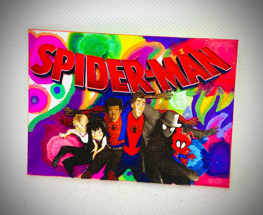 Art trading card (Into the Spider-Verse “The Gang’s All Here” Spider Man 1/1)