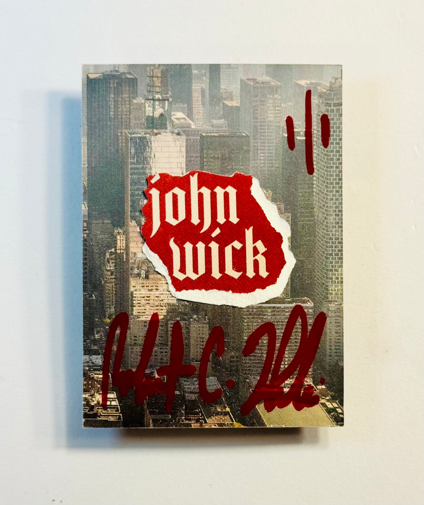 Art trading card (“John Wick” John Wick 1/1)