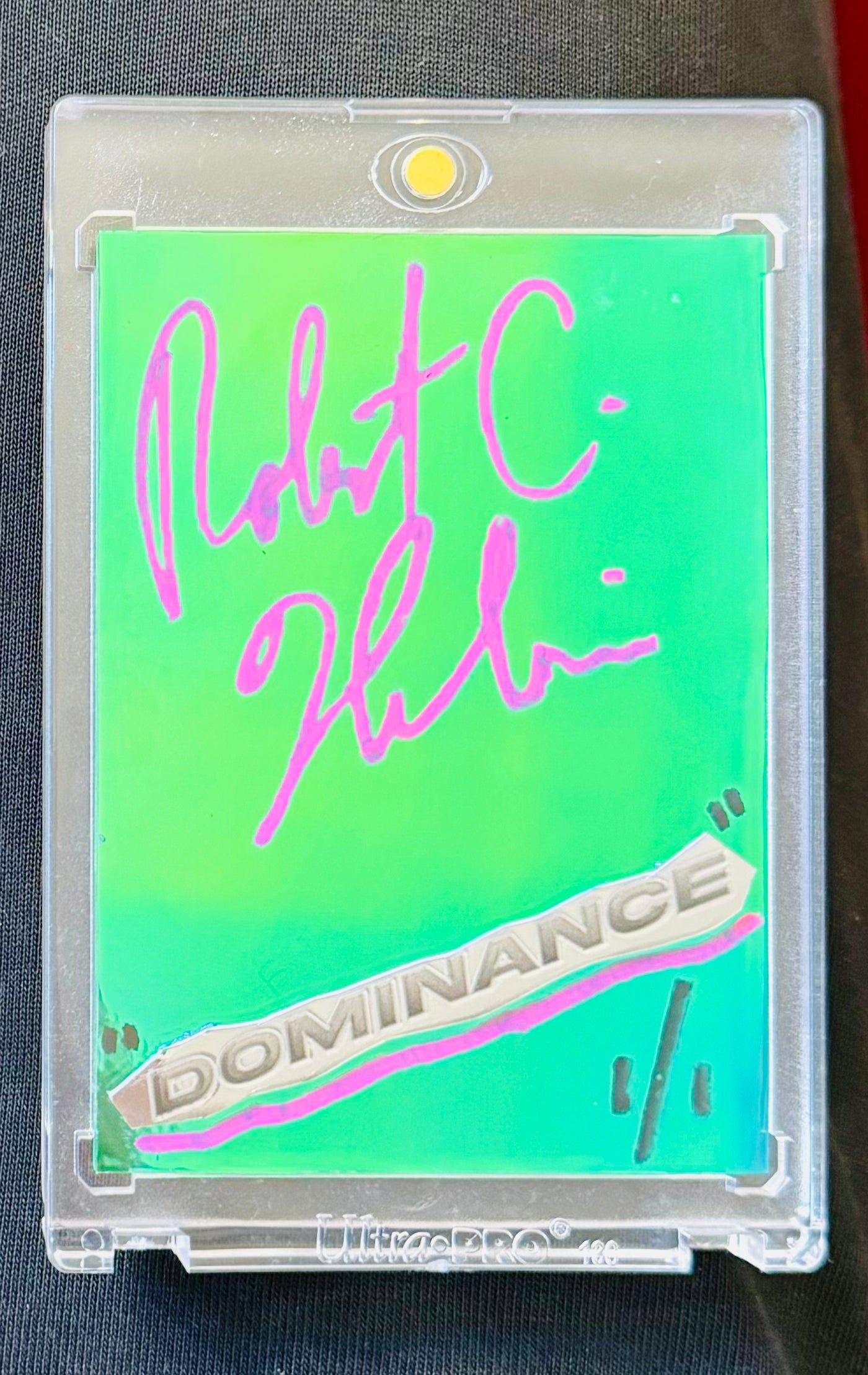 Art trading card (“Dominance” Bill Russell 1/1 Boston Celtics NBA)