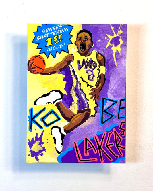 Art trading card (“LA Mamba” Kobe Bryant 1/1 NBA Los Angeles Lakers)