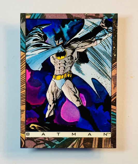 Art trading card (“A Dark Knight” Batman 1/1 DCU Comics)