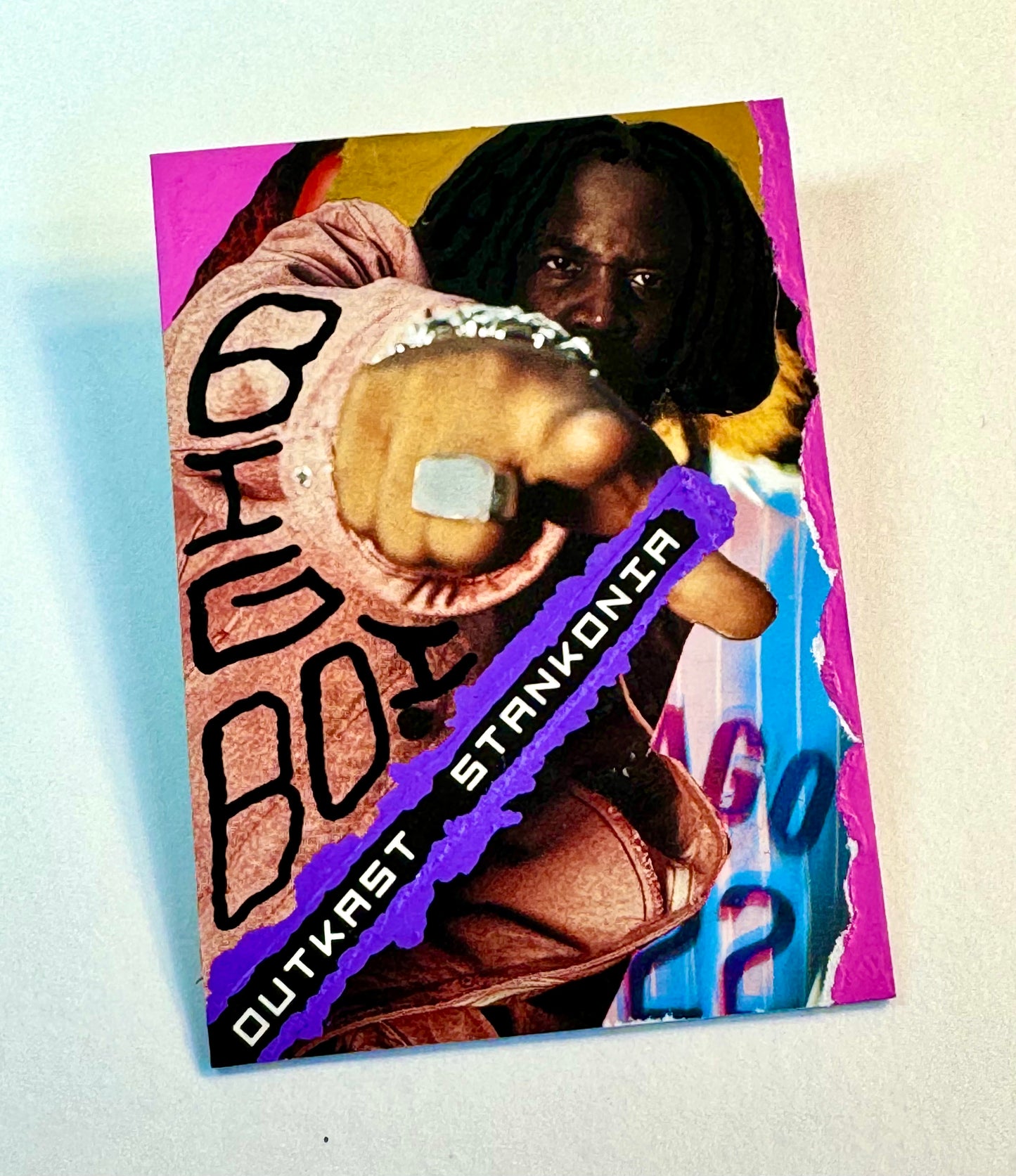 Art trading card (“Stankonia” OutKast 2x Edition 1/1 Andre 3000 Big Boi Hip Hop Music)