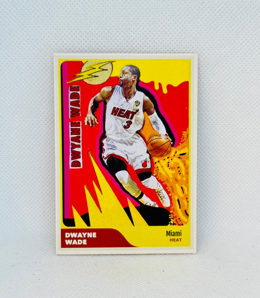 Art trading card (Dwayne Wade Miami Heat)