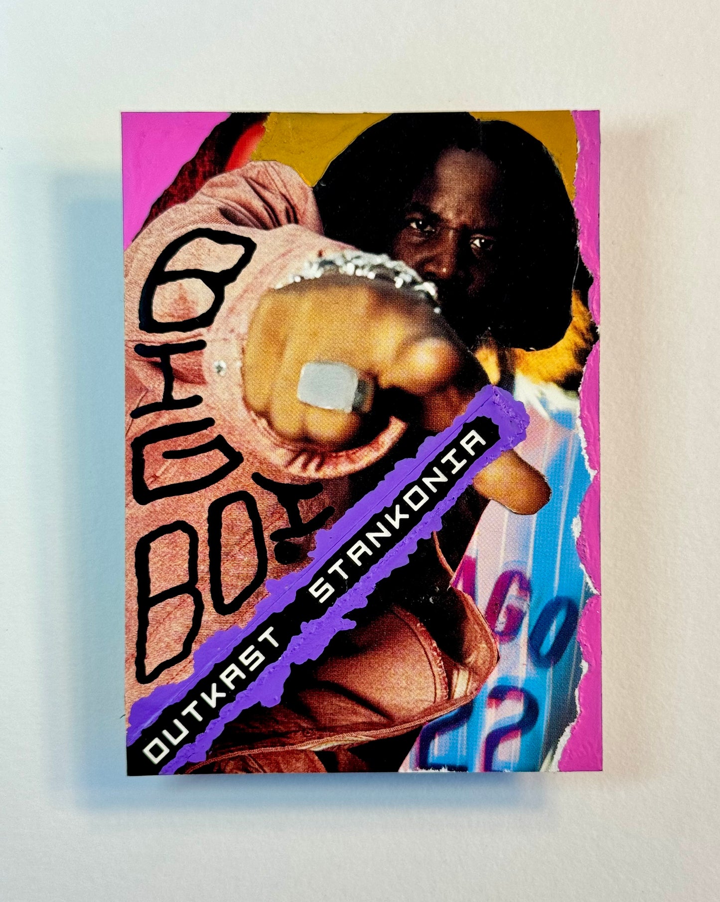 Art trading card (“Stankonia” OutKast 2x Edition 1/1 Andre 3000 Big Boi Hip Hop Music)