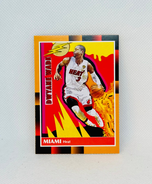 Art trading card (Dwayne Wade Miami Heat)