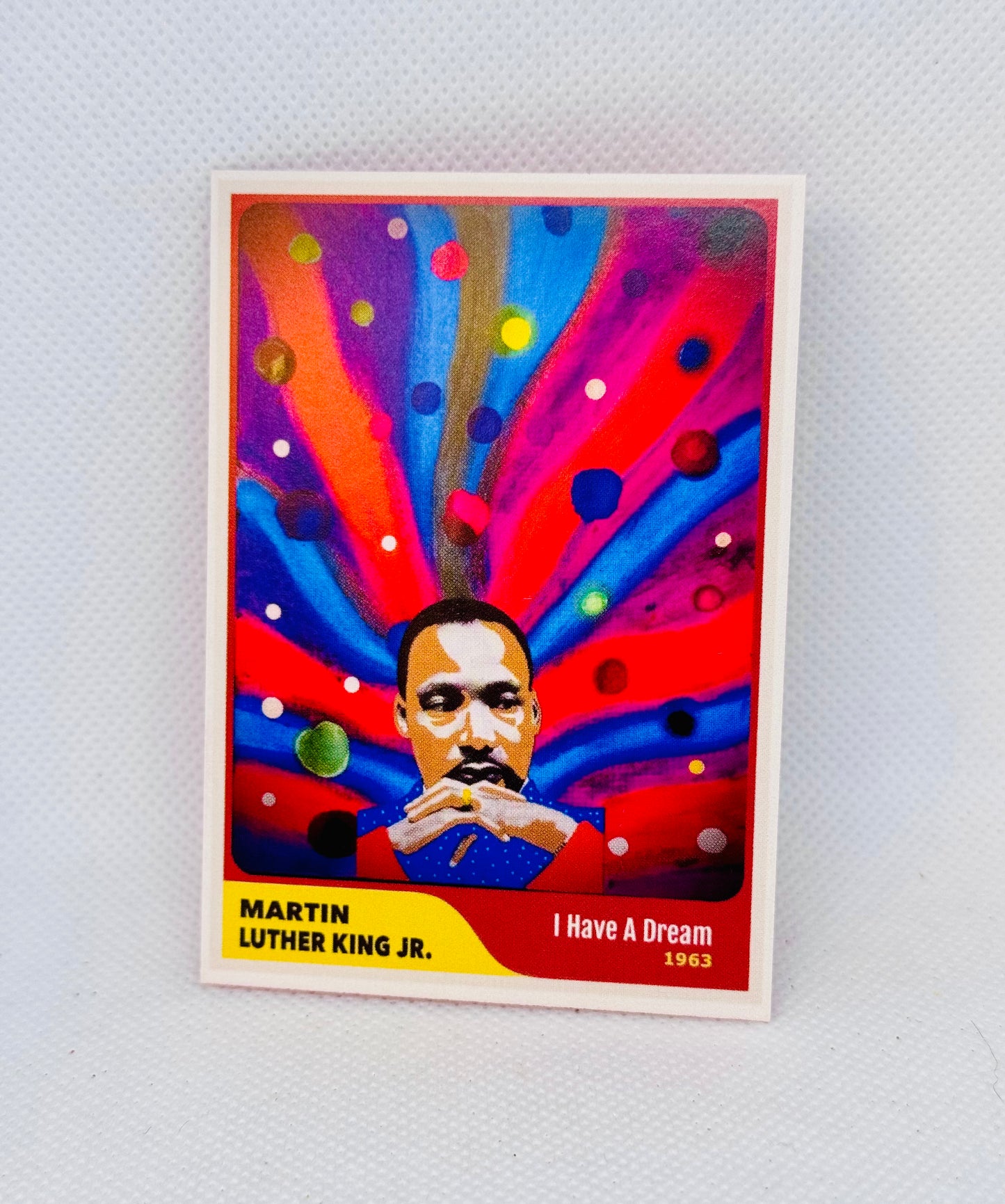 Art trading card (Martin Luther King I Have A Dream)