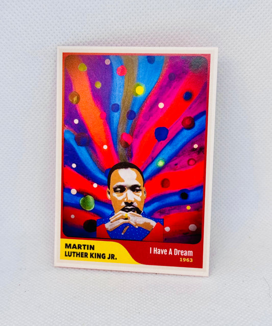 Art trading card (Martin Luther King I Have A Dream)